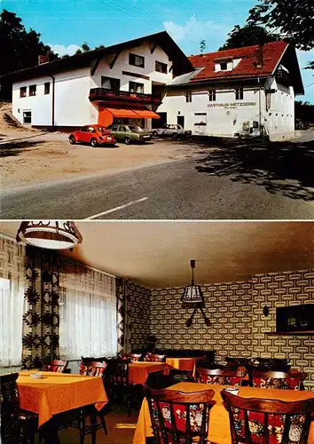 AK / Ansichtskarte  Langdorf_Regen Gasthof Pension Edinger Gastraum