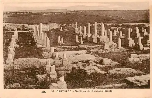 AK / Ansichtskarte 73905984 Carthage__Karthago_Carthago_Tunesie Basilique de Damous el Karita