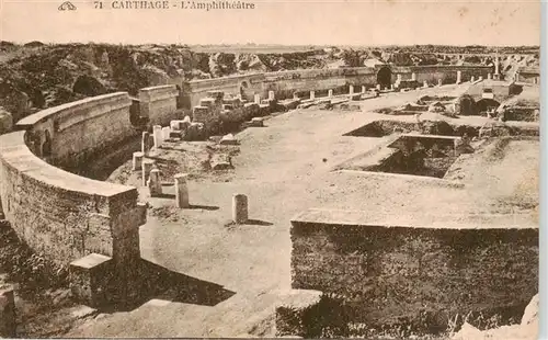 AK / Ansichtskarte  Carthage__Karthago_Carthago_Tunesie Amphitheatre