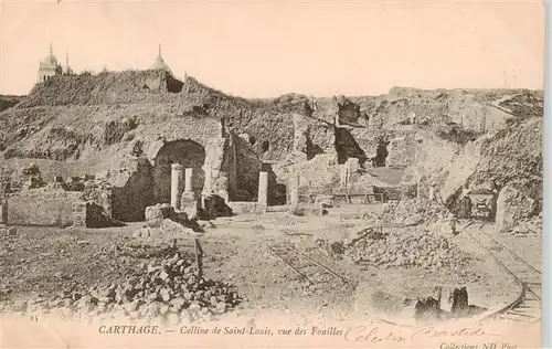 AK / Ansichtskarte  Carthage__Karthago_Carthago_Tunesie Colline de Saint Louis vue des Feuilles