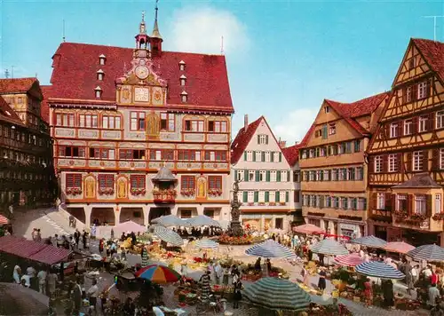 AK / Ansichtskarte  Tuebingen Marktplatz