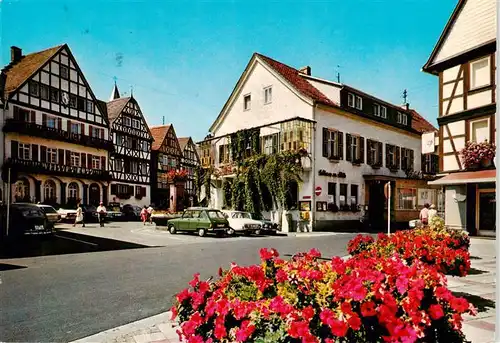 AK / Ansichtskarte  Bad_Orb Am Marktplatz