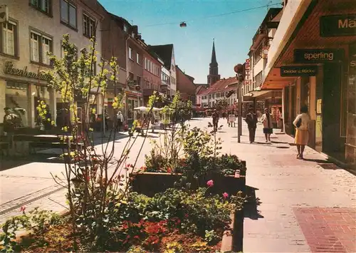 AK / Ansichtskarte  Zweibruecken_Pfalz Hauptstrasse Fussgaengerzone