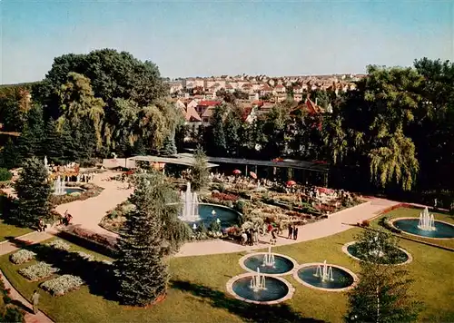 AK / Ansichtskarte  Zweibruecken_Pfalz Rosengarten