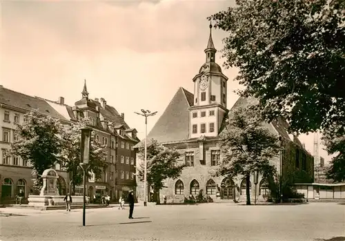 AK / Ansichtskarte  Jena__Thueringen Markt mit Rathaus