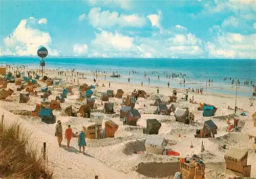 AK / Ansichtskarte  Langeoog_Nordseebad Strandpartie