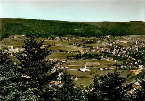 AK / Ansichtskarte  Baiersbronn_Schwarzwald Eurotel Blick vom Rinken