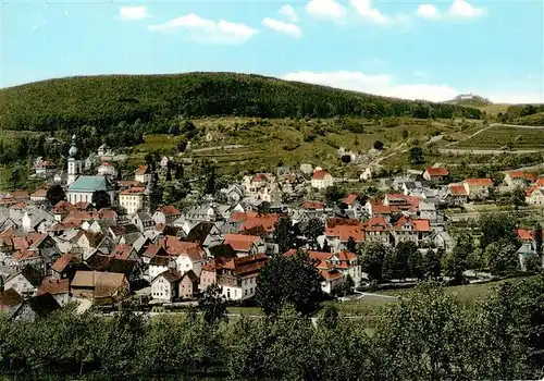 AK / Ansichtskarte  Bad_Brueckenau Fliegeraufnahme mit Siebener Sprudel und Volkersberg