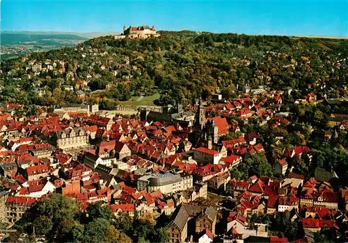 AK / Ansichtskarte  Coburg Blick auf Stadt und Veste