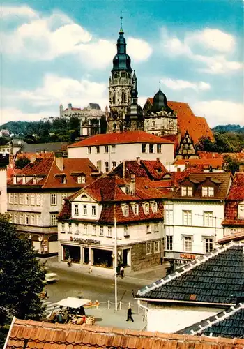 AK / Ansichtskarte  Coburg Blick auf Stadt und Veste