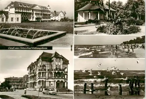 AK / Ansichtskarte 73906131 Kuehlungsborn_Ostseebad FDGB Erholungsheime Georgii Dimitroff und Schloss am Meer Im Konzertgarten Ost