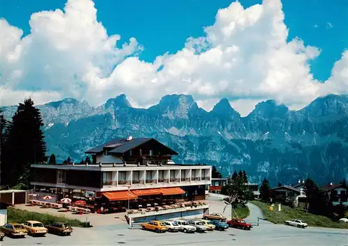 AK / Ansichtskarte  Flumserberg_SG Hotel Cresta Tannenbodenalp