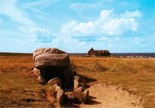 AK / Ansichtskarte  Kampen__Sylt Am Huenengrab Die Sturmhaube