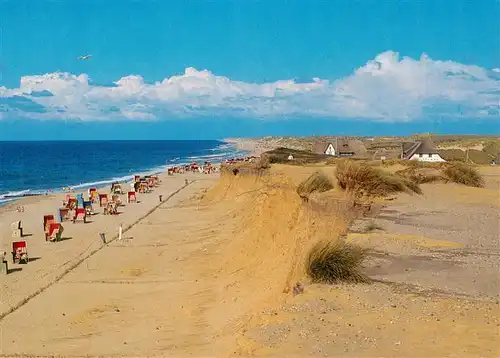 AK / Ansichtskarte  Kampen__Sylt Strandpartie 