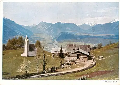 AK / Ansichtskarte  Moesern_Seefeld_Tirol_AT Ortsansicht mit Kirche