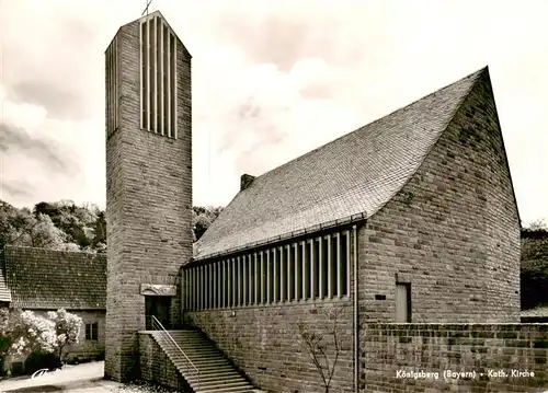 AK / Ansichtskarte  Koenigsberg_Bayern Kath Kirche