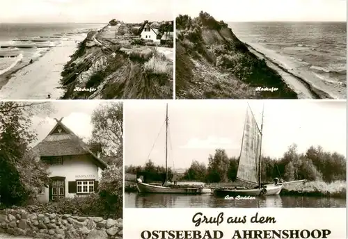 AK / Ansichtskarte 73906324 Ahrenshoop_Ostseebad Hochufer Am Bodden Kunstkaten