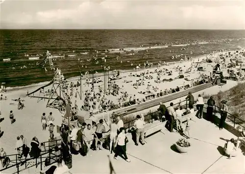 AK / Ansichtskarte  Zinnowitz_Ostseebad Kegelbahn am Strand