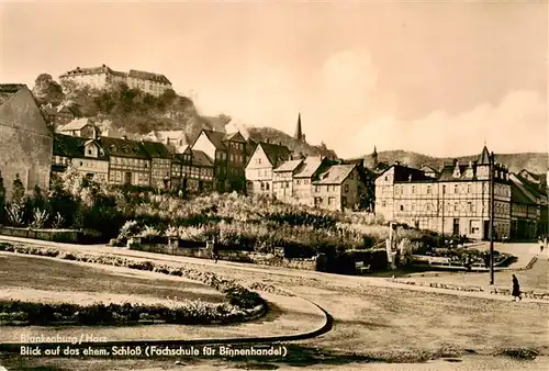 AK / Ansichtskarte  Blankenburg_Harz Blick auf das ehem Schloss