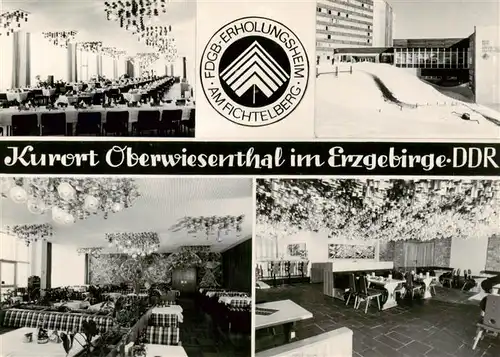 AK / Ansichtskarte  Oberwiesenthal_Erzgebirge FDGB Erholungsheim am Fichtelberg