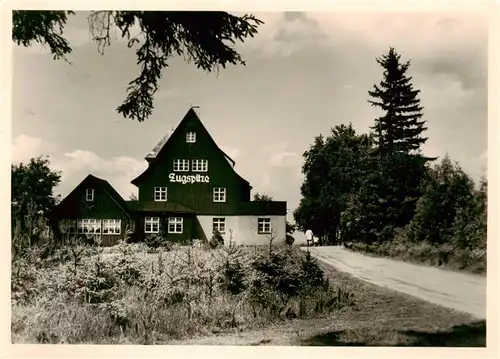 AK / Ansichtskarte  Waldidylle_Altenberg Fremdenhof Zugspitze