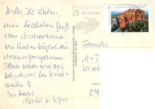 AK / Ansichtskarte  Buesum_Nordseebad Fliegeraufnahme Strand Leuchtturm Hafen Wattenpolonaise