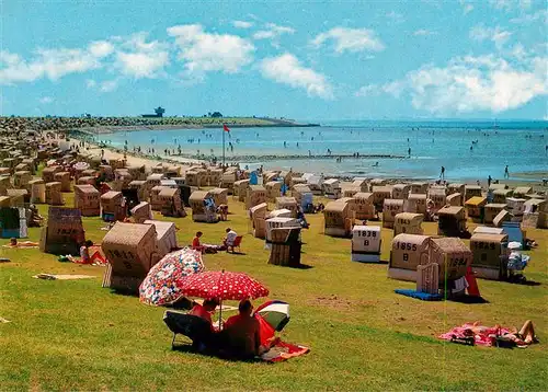 AK / Ansichtskarte  Buesum_Nordseebad Am Korbstrand