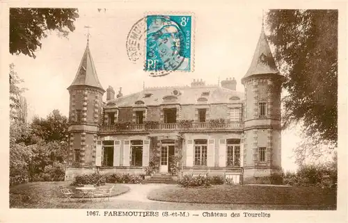 AK / Ansichtskarte  Faremoutiers_77_Seine-et-Marne Chateau des Tourelles