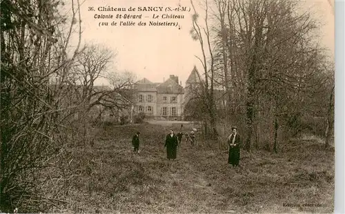 AK / Ansichtskarte  Sancy_77_Seine-et-Marne Chateau de Sancy Colonie St Gerard Le Chateau