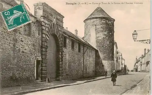 AK / Ansichtskarte  Nangis_77_Seine-et-Marne Porte et Tour de la Ferme de lAncien Chateau