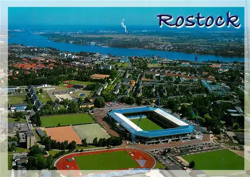 AK / Ansichtskarte 73906616 Stadion_Stadium_Estadio Rostock Hansestadt