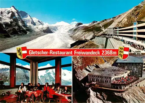 AK / Ansichtskarte  Gletscher Gletscher-Restourant Freiwandeck 