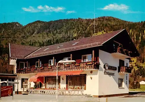 AK / Ansichtskarte 73906689 Garmisch-Partenkirchen Hotel Alpenhof Oberau Cafe Restaurant