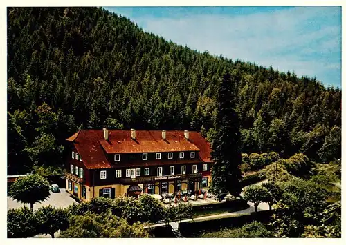 AK / Ansichtskarte  Baden-Baden Waldhotel Fischkultur