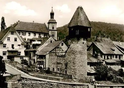 AK / Ansichtskarte  Tiengen_Waldshut Storchenturm