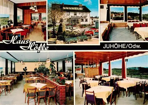 AK / Ansichtskarte 73906819 Juhoehe Pension Café Restaurant Haus Hoefle