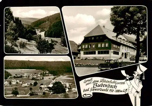 AK / Ansichtskarte  Bubenbach Hotel Gasthof Landschaftspanorama Schwarzwald