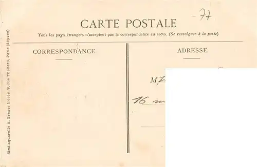 AK / Ansichtskarte  Presles_-en-Brie_77_Seine-et-Marne Loret de Carnelle Pierre Turquoise