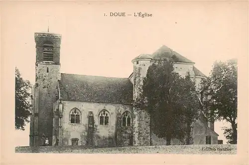 AK / Ansichtskarte  Doue_77_Seine-et-Marne Eglise