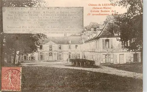 AK / Ansichtskarte  Luzancy_77_Seine-et-Marne Colonie Scolaire du 18e arrondissement Paris