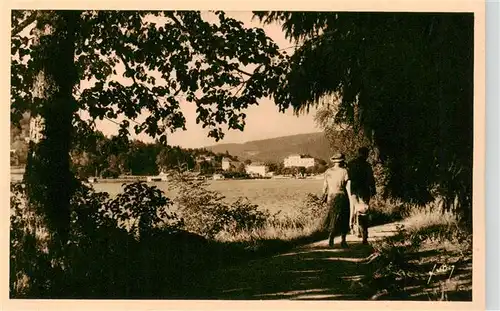 AK / Ansichtskarte  Gerardmer_88_Vosges Promenade autour du Lac