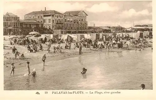 AK / Ansichtskarte  Palavas-les-Flots_34 La Plage rive gauche