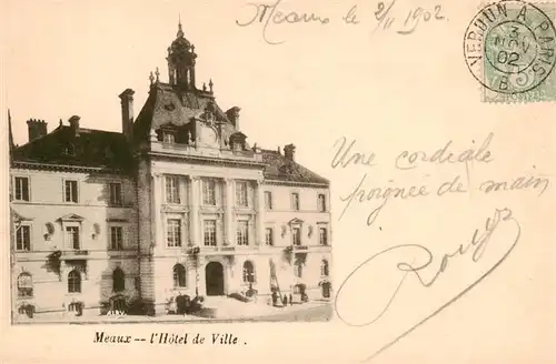 AK / Ansichtskarte  Meaux_77_Seine-et-Marne Hotel de Ville