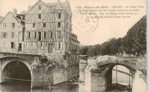AK / Ansichtskarte  Meaux_77_Seine-et-Marne Le Vieux Pont