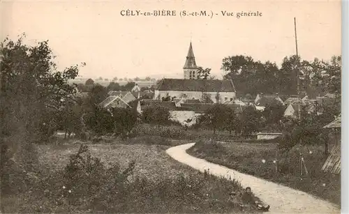 AK / Ansichtskarte  Cely-en-Biere_77_Seine-et-Marne Vue generale