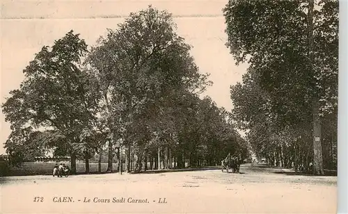 AK / Ansichtskarte  Caen_14 Le Cours Sadi Carnot