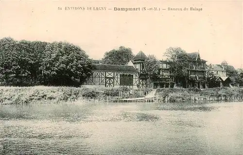 AK / Ansichtskarte  Dampmart_77_Seine-et-Marne Hameau du Halage