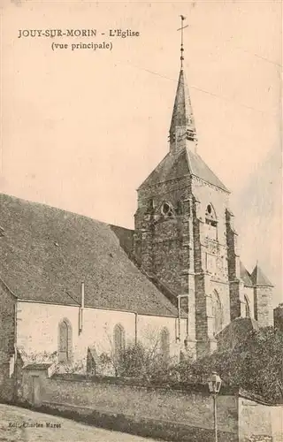 AK / Ansichtskarte  Jouy-sur-Morin_77_Seine-et-Marne Eglise