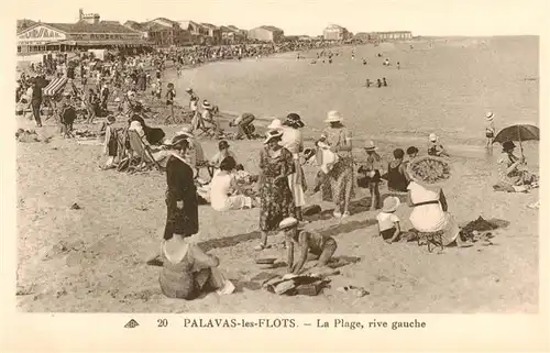 AK / Ansichtskarte  Palavas-les-Flots_34 La Plage rive gauche