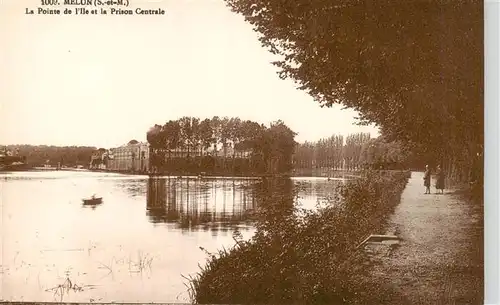 AK / Ansichtskarte  Melun_77_Seine-et-Marne La Pointe de lIle et la Prison Centralle
